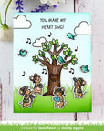 Lawn Fawn - Clear Stamps - Heart Tree-ScrapbookPal