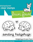 Lawn Fawn - Clear Stamps - Hedgehugs-ScrapbookPal