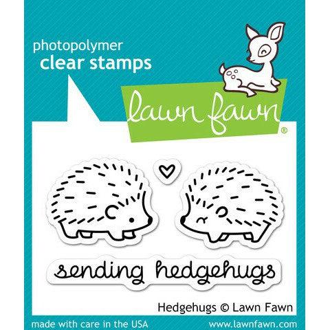 Lawn Fawn - Clear Stamps - Hedgehugs-ScrapbookPal