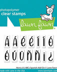 Lawn Fawn - Clear Stamps - Henry Jr.'s ABCs Spanish Add-On-ScrapbookPal
