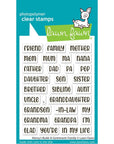 Lawn Fawn - Clear Stamps - Henry's Build-A-Sentiment: Family-ScrapbookPal