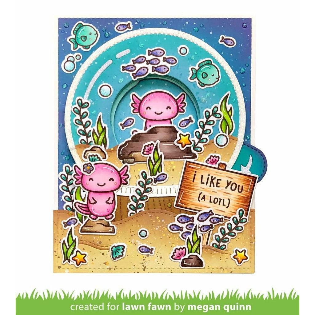 Lawn Fawn - Clear Stamps - I Like You (A Lotl)-ScrapbookPal