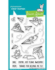 Lawn Fawn - Clear Stamps - Just Plane Awesome-ScrapbookPal