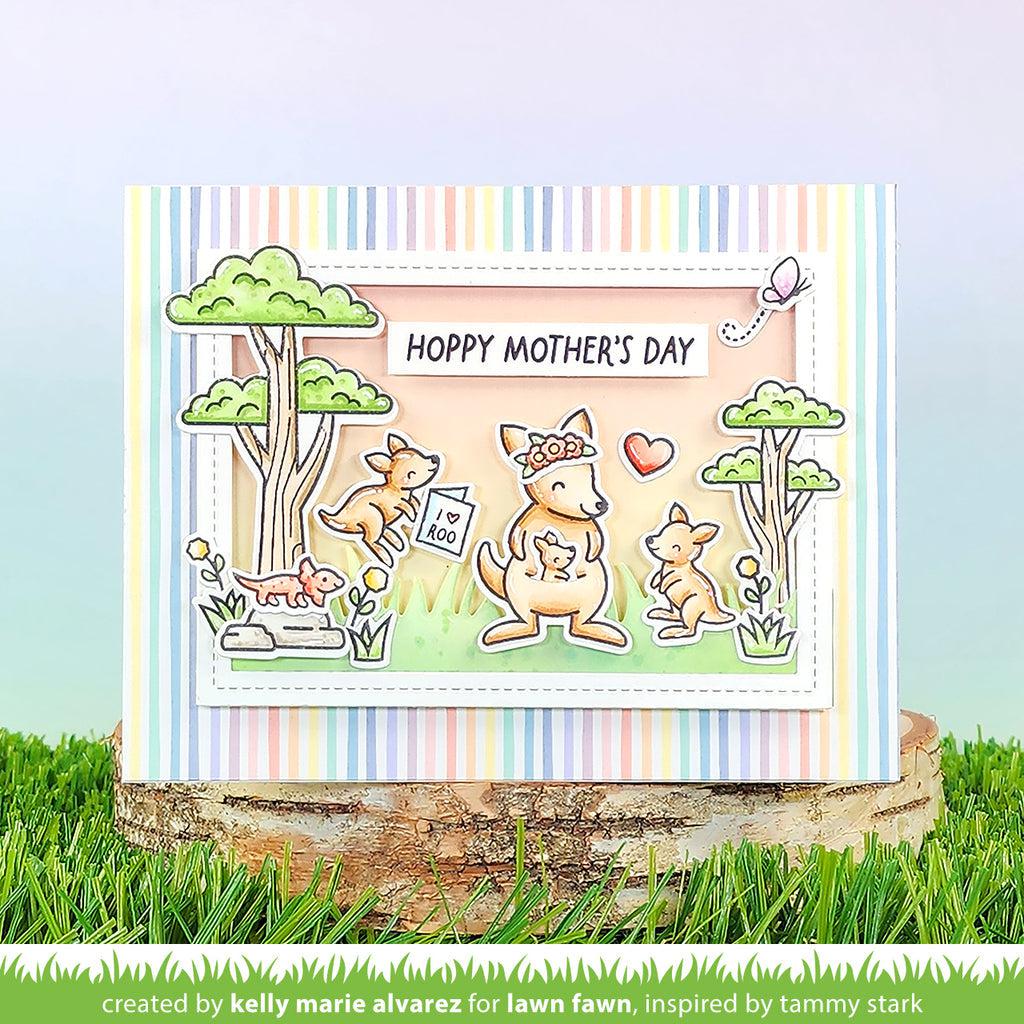 Lawn Fawn - Clear Stamps - Kanga-Rrific-ScrapbookPal