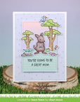 Lawn Fawn - Clear Stamps - Kanga-Rrific Baby Sentiment Add-On