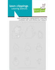 Lawn Fawn - Clear Stamps, Lawn Cuts & Coloring Stencils - Sweet Christmas Mice-ScrapbookPal