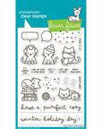 Lawn Fawn - Clear Stamps & Lawn Cuts - Cozy Cats-ScrapbookPal