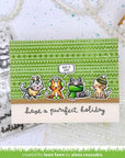 Lawn Fawn - Clear Stamps, Lawn Cuts & Coloring Stencils - Cozy Cats Christmas Add-on-ScrapbookPal