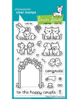 Lawn Fawn - Clear Stamps & Lawn Cuts - Happy Couples-ScrapbookPal
