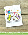 Lawn Fawn - Clear Stamps - Little Dragon Flip Flop-ScrapbookPal