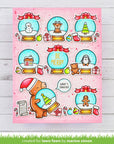 Lawn Fawn - Clear Stamps - Little Snow Globe: Bear-ScrapbookPal