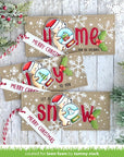 Lawn Fawn - Clear Stamps - Little Snow Globe: Bear-ScrapbookPal