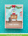 Lawn Fawn - Clear Stamps - Little Snow Globe: Dog-ScrapbookPal