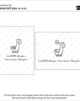 Lawn Fawn - Clear Stamps - Llama Tell You-ScrapbookPal