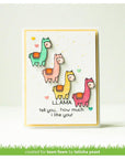 Lawn Fawn - Clear Stamps - Llama Tell You-ScrapbookPal