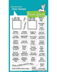 Lawn Fawn - Clear Stamps - Love Poems-ScrapbookPal