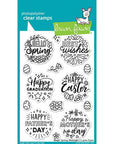 Lawn Fawn - Clear Stamps - Magic Spring Messages-ScrapbookPal