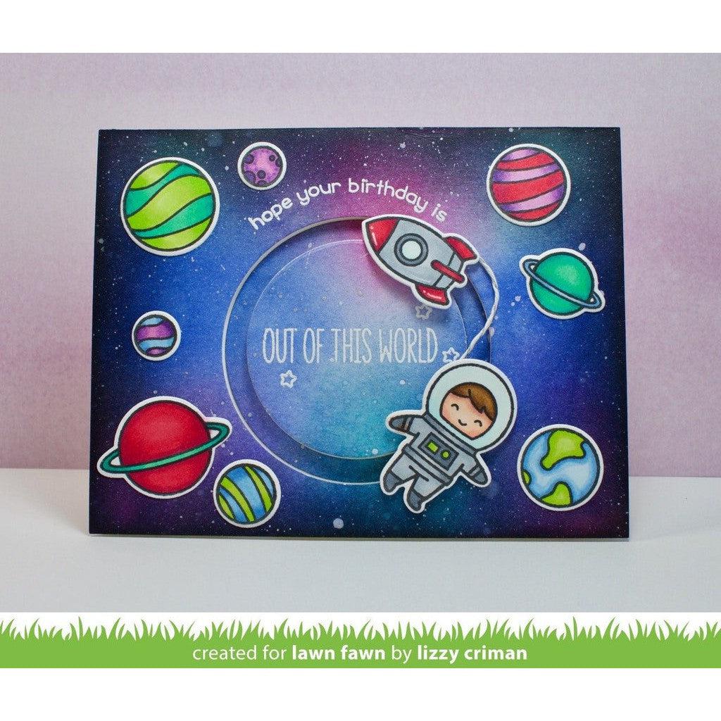 Lawn Fawn - Clear Stamps - Out of This World-ScrapbookPal