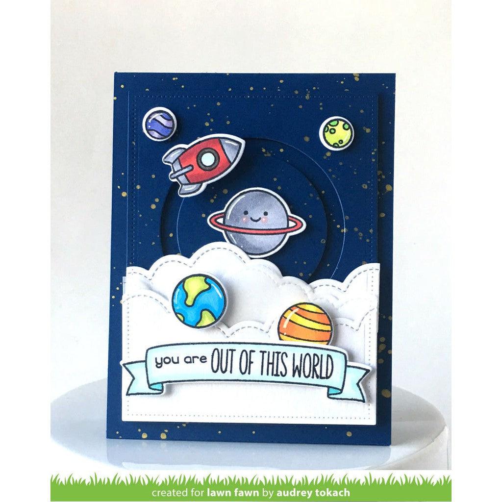 Lawn Fawn - Clear Stamps - Out of This World-ScrapbookPal