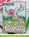 Lawn Fawn - Clear Stamps - Pawsome Birthday-ScrapbookPal
