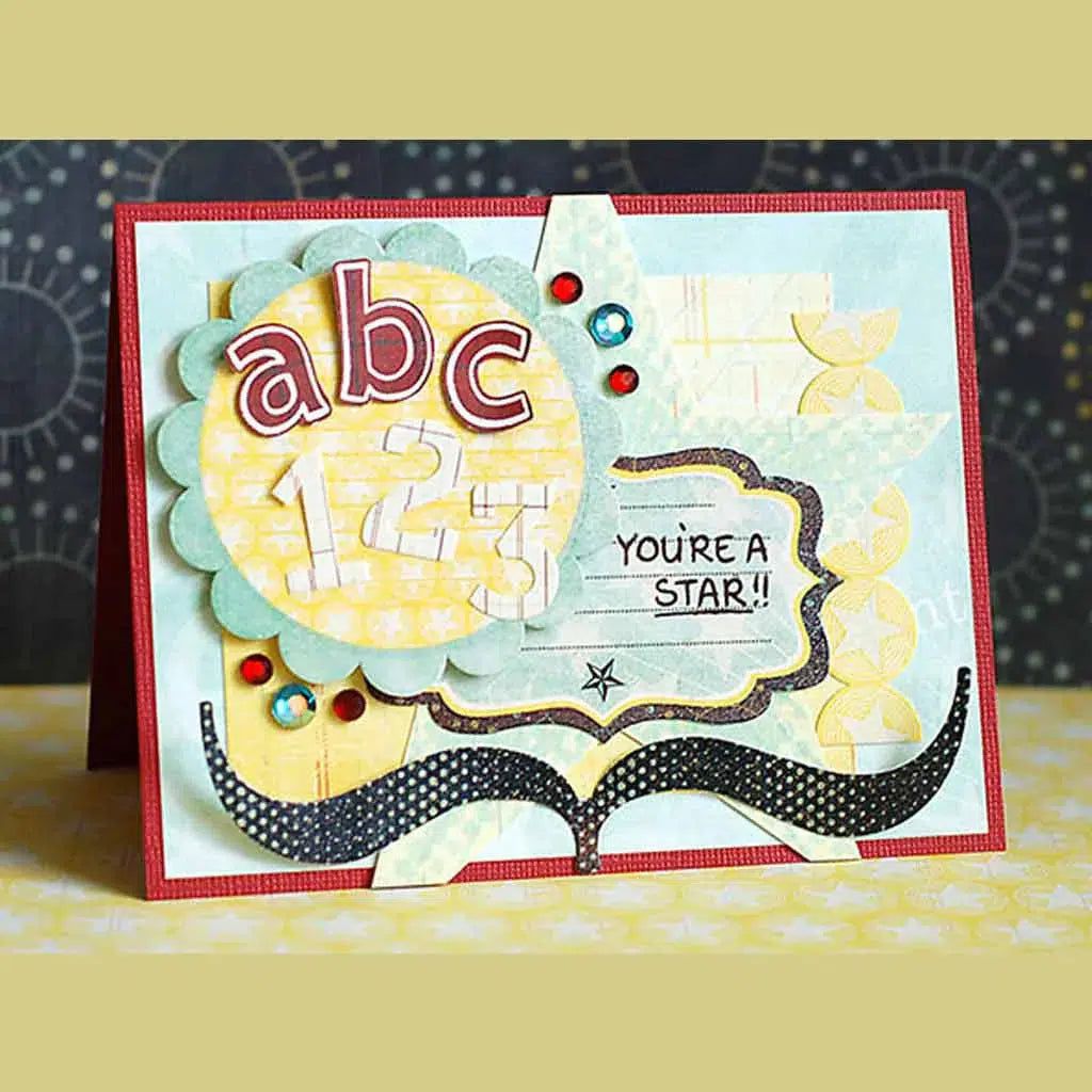 Lawn Fawn - Clear Stamps - Quinn&#39;s ABCs-ScrapbookPal