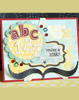Lawn Fawn - Clear Stamps - Quinn's ABCs-ScrapbookPal