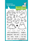 Lawn Fawn - Clear Stamps - RAWRSOME-ScrapbookPal