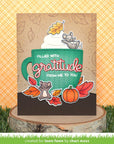 Lawn Fawn - Clear Stamps - Scripty Autumn Sentiments-ScrapbookPal