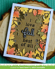 Lawn Fawn - Clear Stamps - Scripty Autumn Sentiments-ScrapbookPal