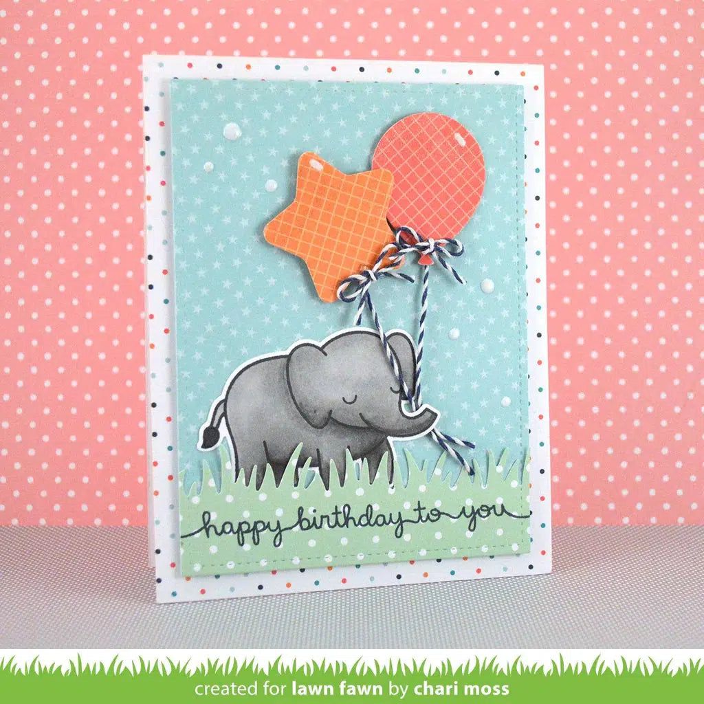Lawn Fawn - Clear Stamps - Scripty Sayings-ScrapbookPal