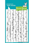 Lawn Fawn - Clear Stamps - Scripty Sayings-ScrapbookPal