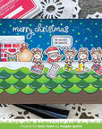 Lawn Fawn - Clear Stamps - Simply Celebrate Santa-ScrapbookPal