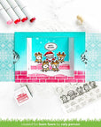 Lawn Fawn - Clear Stamps - Simply Celebrate Santa-ScrapbookPal