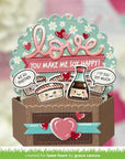 Lawn Fawn - Clear Stamps - Soy Happy-ScrapbookPal