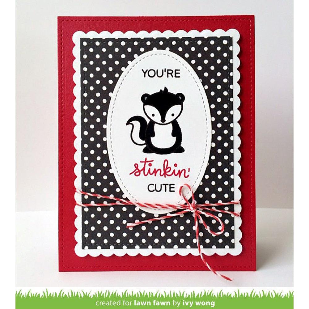 Lawn Fawn - Clear Stamps - Stinkin' Cute-ScrapbookPal