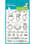 Lawn Fawn - Clear Stamps - Summer Friends-ScrapbookPal