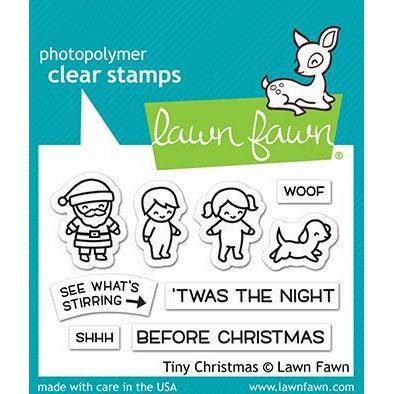 Lawn Fawn - Clear Stamps - Tiny Christmas-ScrapbookPal