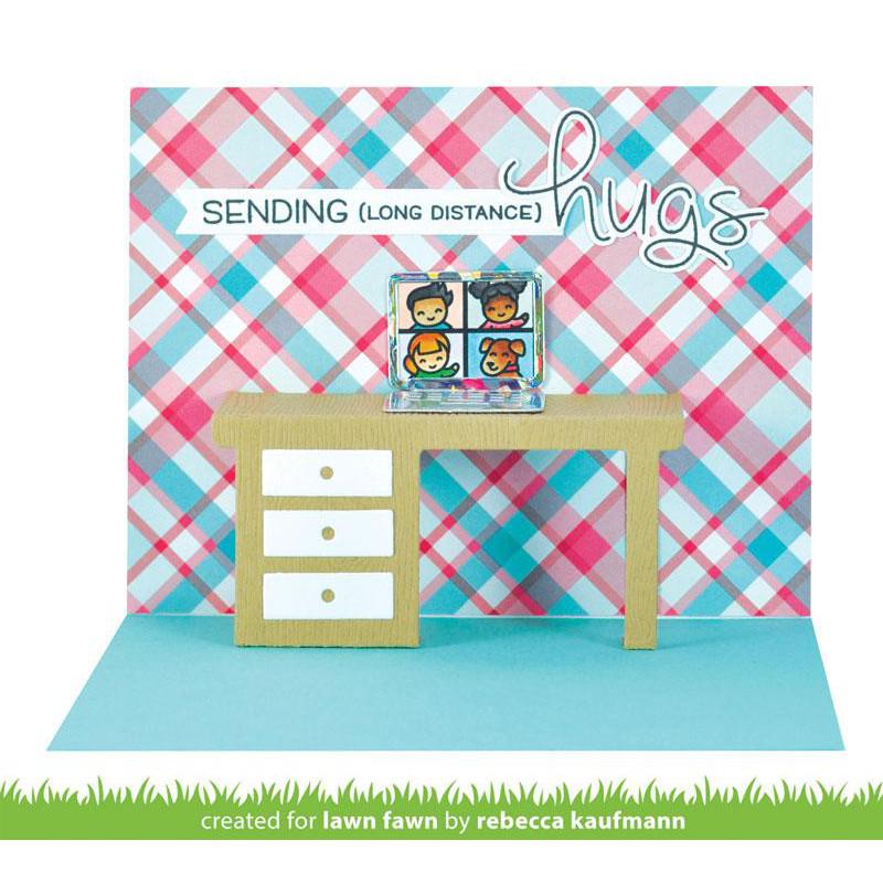 Lawn Fawn - Clear Stamps - Tiny Friends-ScrapbookPal