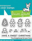 Lawn Fawn - Clear Stamps - Tiny Gingerbread-ScrapbookPal