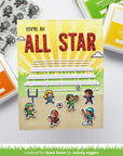 Lawn Fawn - Clear Stamps - Tiny Sports Friends-ScrapbookPal