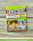 Lawn Fawn - Clear Stamps - Treat Cart Add-On: Tacos-ScrapbookPal