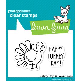 Lawn Fawn - Clear Stamps - Turkey Day-ScrapbookPal