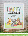 Lawn Fawn - Clear Stamps - Yappy Birthday-ScrapbookPal
