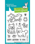 Lawn Fawn - Clear Stamps - Yappy Birthday Add-on-ScrapbookPal