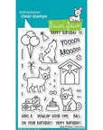 Lawn Fawn - Clear Stamps - Yappy Birthday-ScrapbookPal