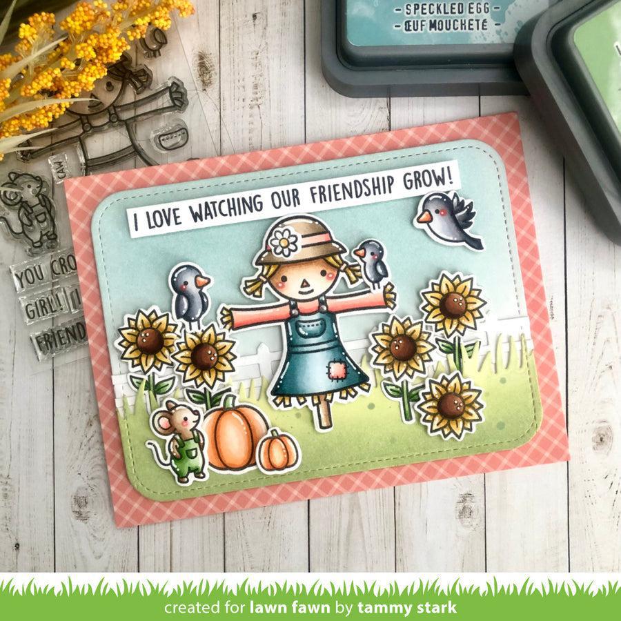 Lawn Fawn - Clear Stamps - You Crow Girl-ScrapbookPal