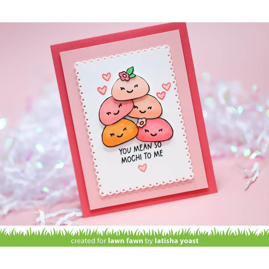 Lawn Fawn - Clear Stamps - You Mean So Mochi-ScrapbookPal