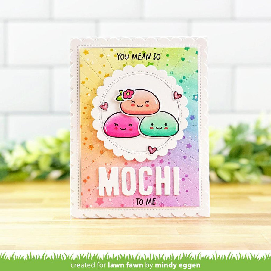 Lawn Fawn - Clear Stamps - You Mean So Mochi-ScrapbookPal