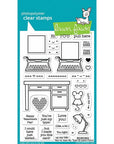 Lawn Fawn - Clear Stamps - You're Just My Type-ScrapbookPal