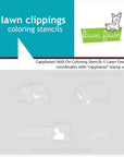 Lawn Fawn - Coloring Stencils - Capybaras! Add-On-ScrapbookPal